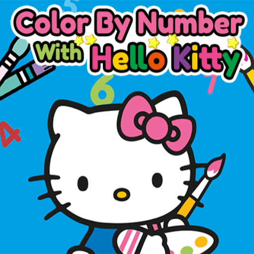 Hello Kitty 填色涂鸦簿 (Color By Number With Hello Kitty) 🕹️ 免费游戏在线玩 | 小猪秒玩