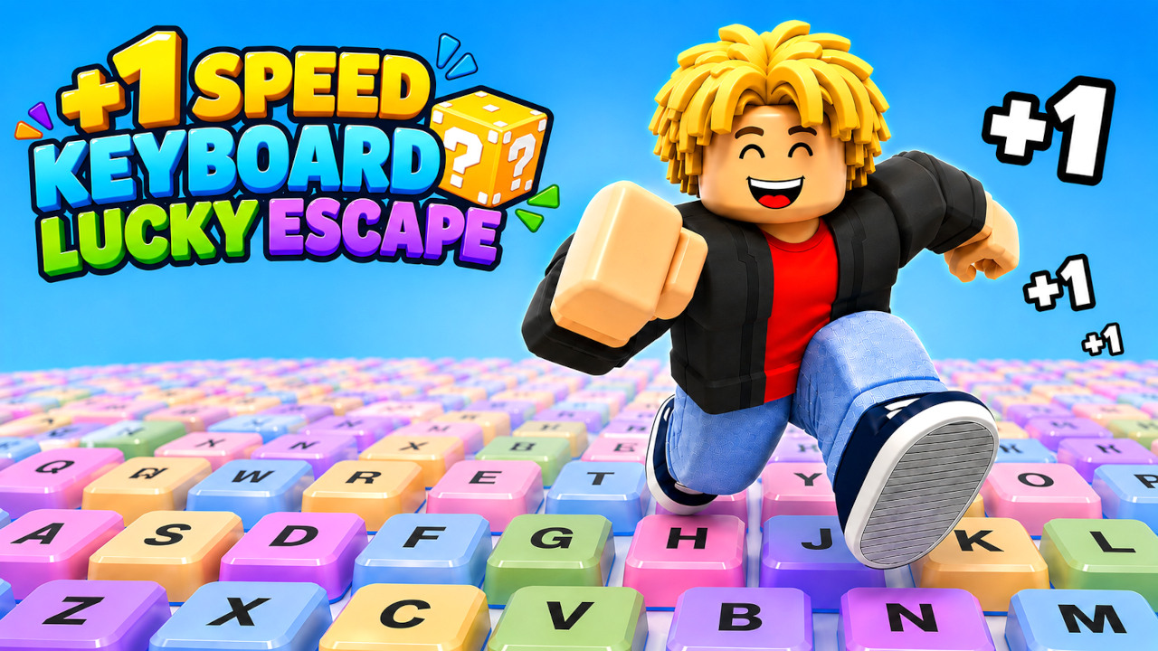+1 Speed Keyboard Lucky Escape免费在线玩