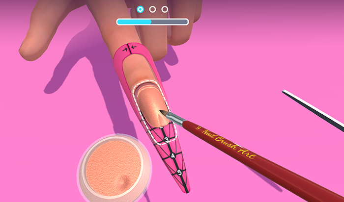 3D 美甲沙龍免費線上玩