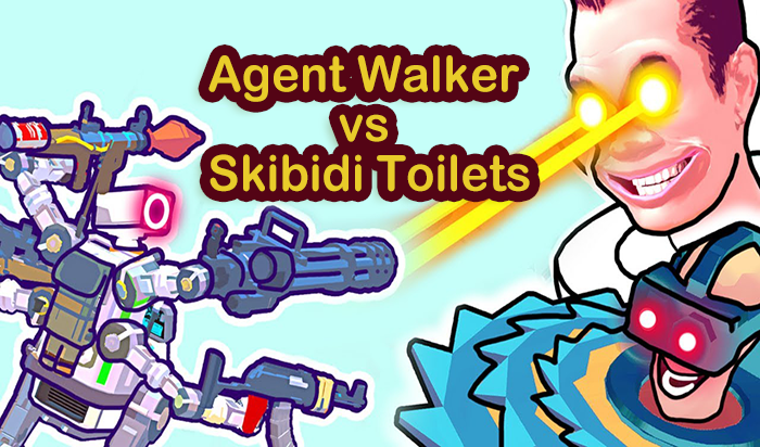 Play Agent Walker vs Skibidi Toilets马桶人