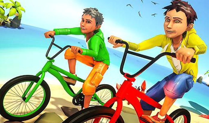 BMX单车特技免费在线玩
