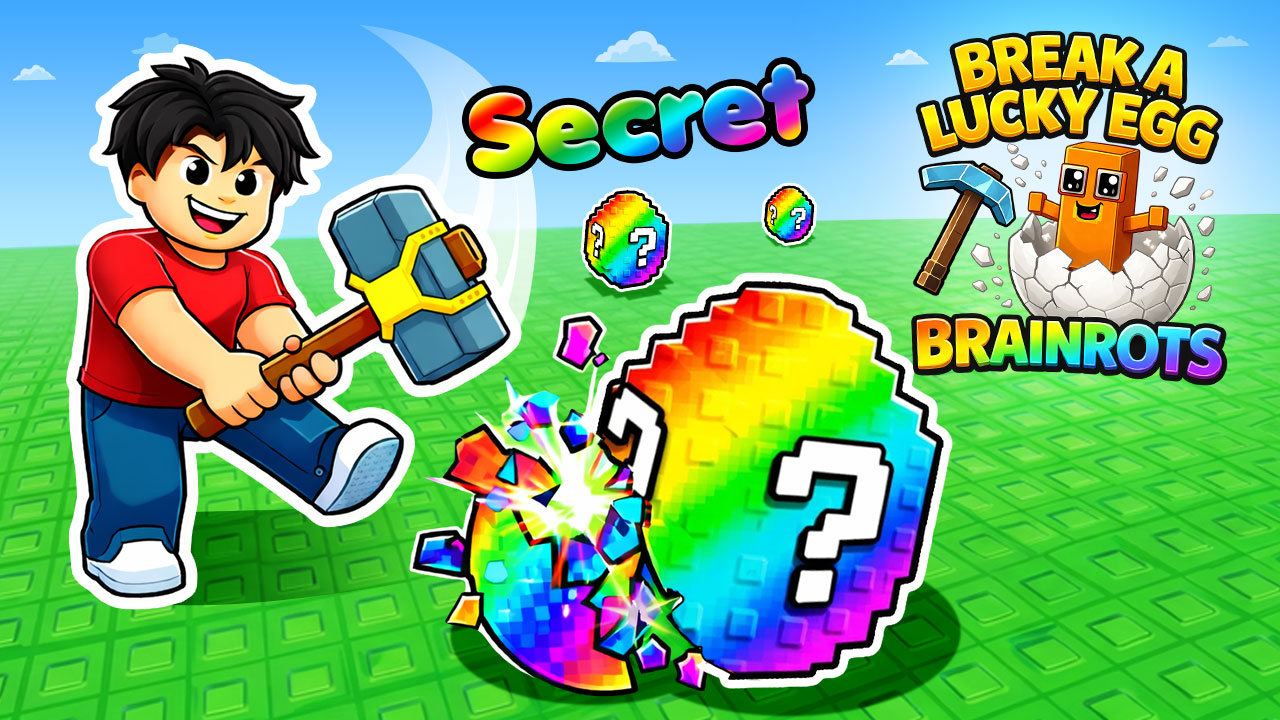 Play Break a Lucky Egg Brainrots Online