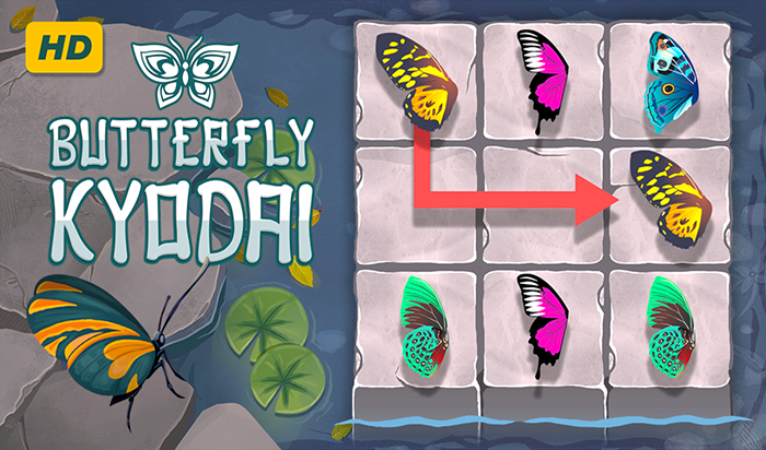 Play Butterfly Kyodai HD Online