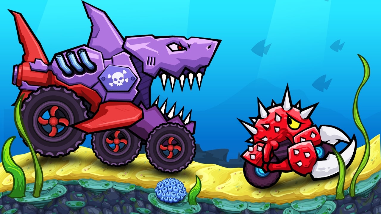 Play Car Eats Car: Underwater Adventure Online