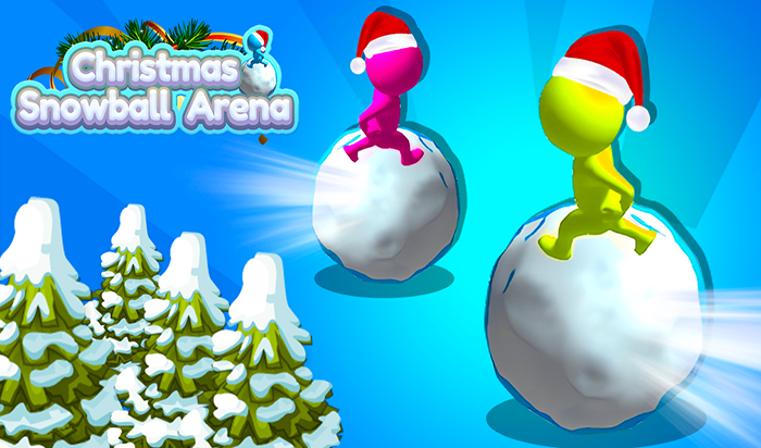 Play Christmas Snowball Arena Online
