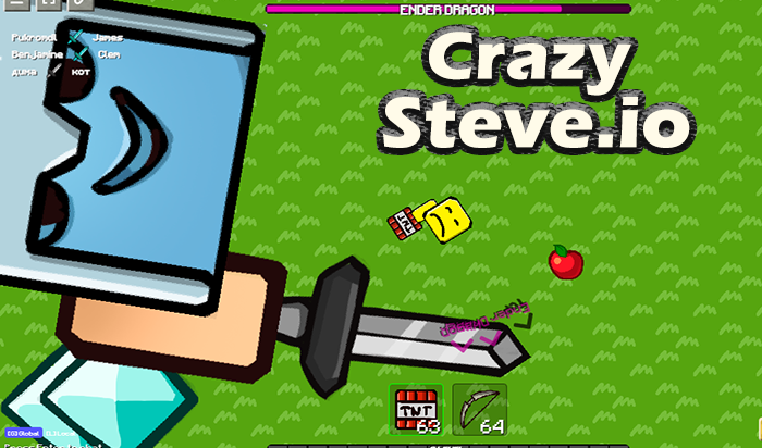 Play CrazySteve.io Online