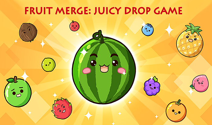 Play Fruit Merge: Juicy Drop Game Online