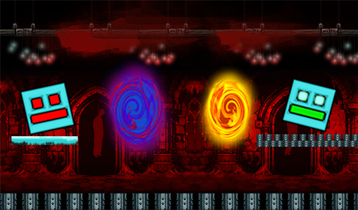 Play Geometry Dash Horror Online