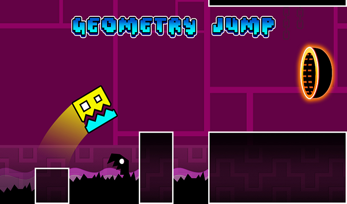 Play  Geometry Jump幾何跳躍