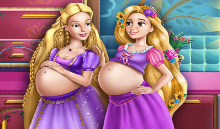 Play Goldie Princesses Pregnant BFFs H5 Online