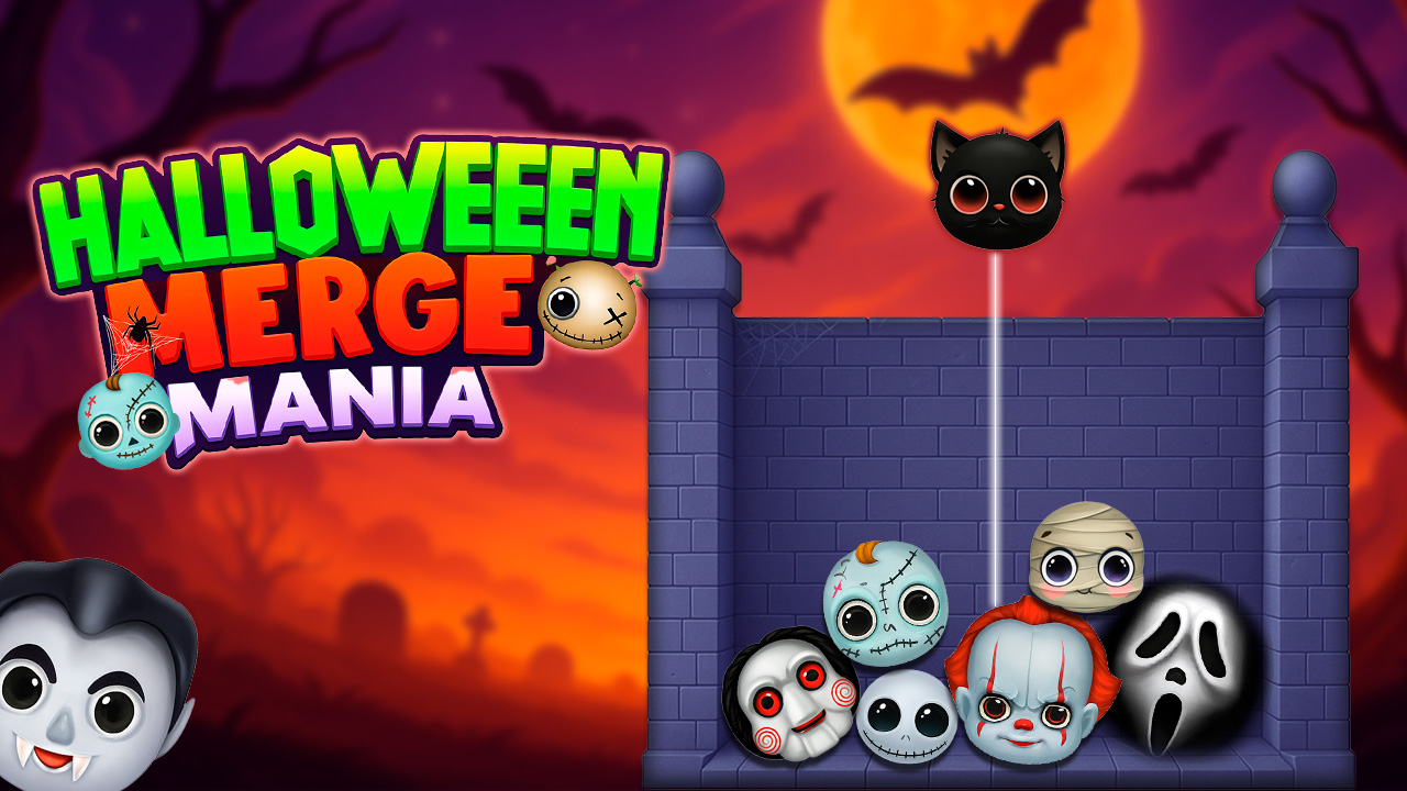 Play Halloween Merge Mania Online