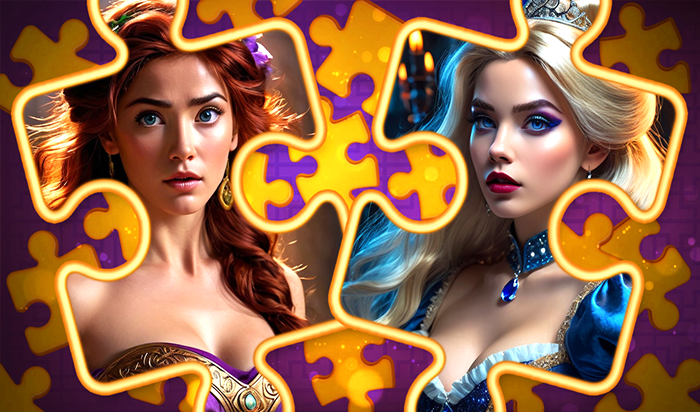 Play Incredible Princesses and Villains Puzzle 公主和恶棍拼图