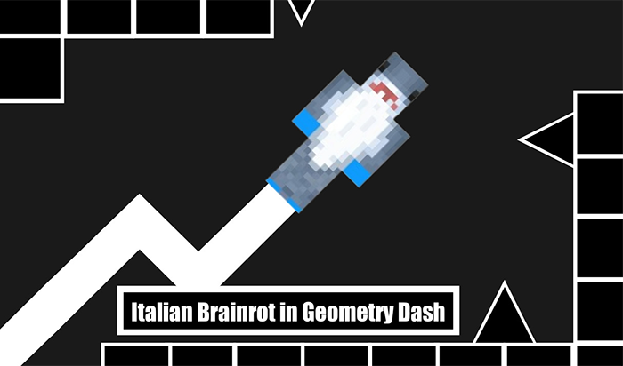 Play Italian Brainrot in Geometry Dash Online