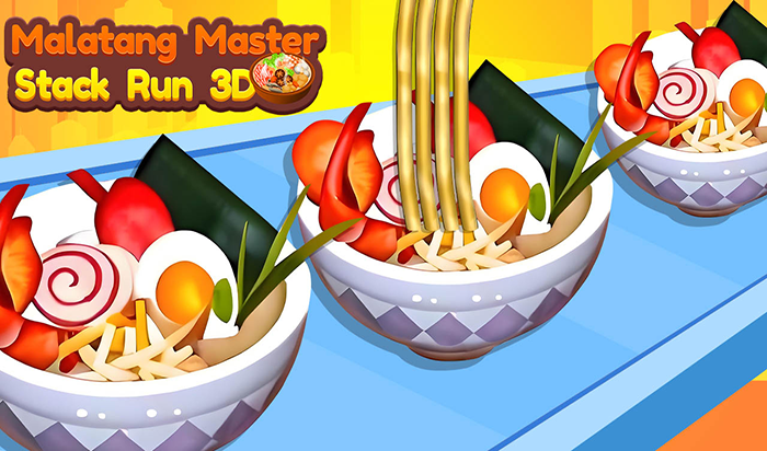 Play Malatang Master Stack Run 3D Online