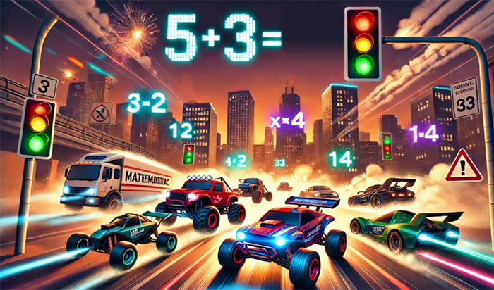 Play Mathematics Racing Online