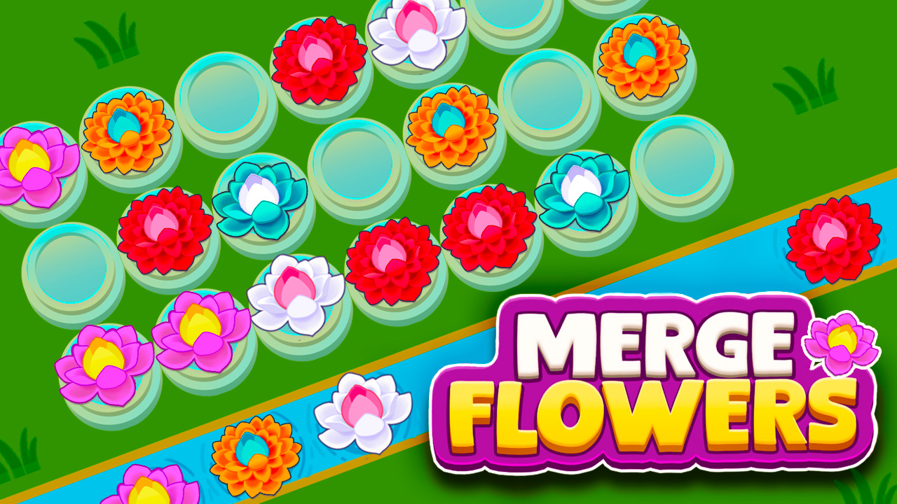 Play Merge Flowers 2 Online