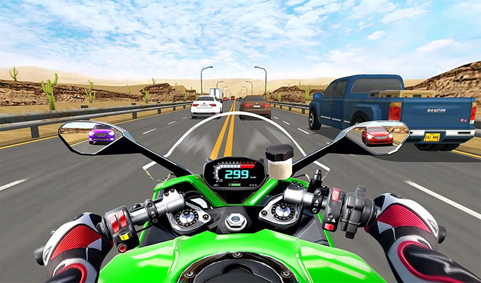 Play Moto Road Rash 3D 2 Online