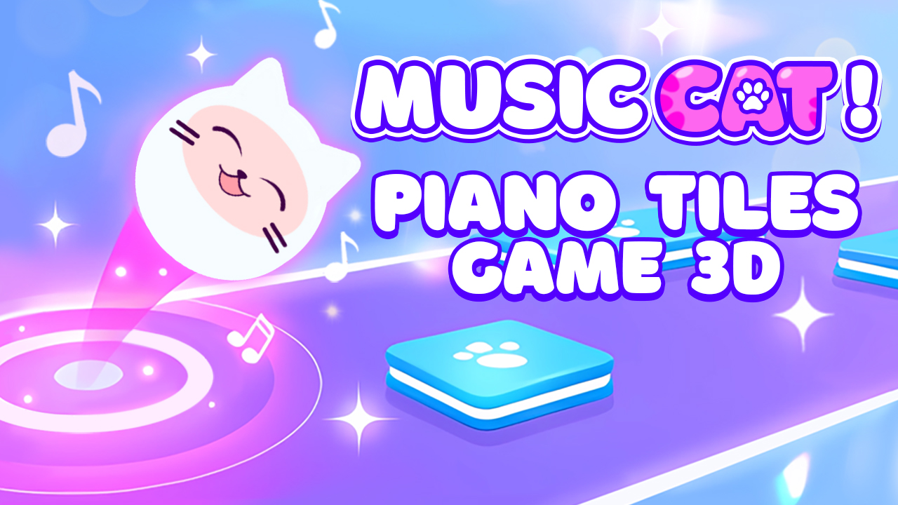 Music Cat! Piano Tiles Game 3D免费在线玩