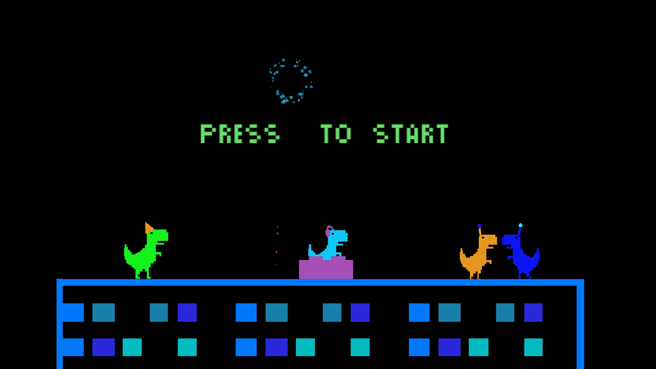 新年恐龍跑酷免費線上玩