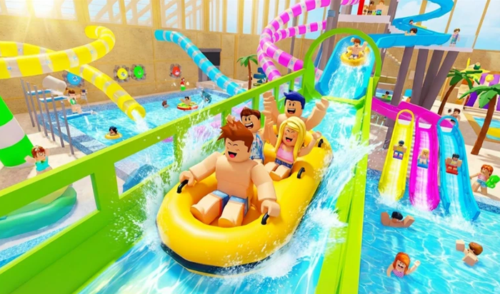 Play Obby: Theme Park World Online