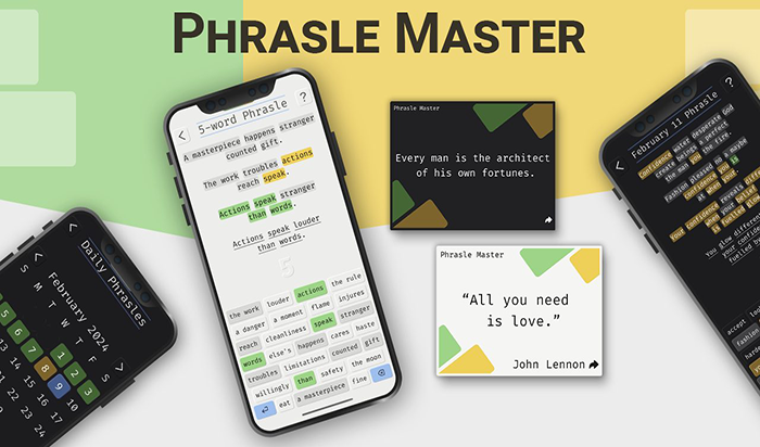 Play Phrasle Master: Word Puzzle片语大师：单字谜题