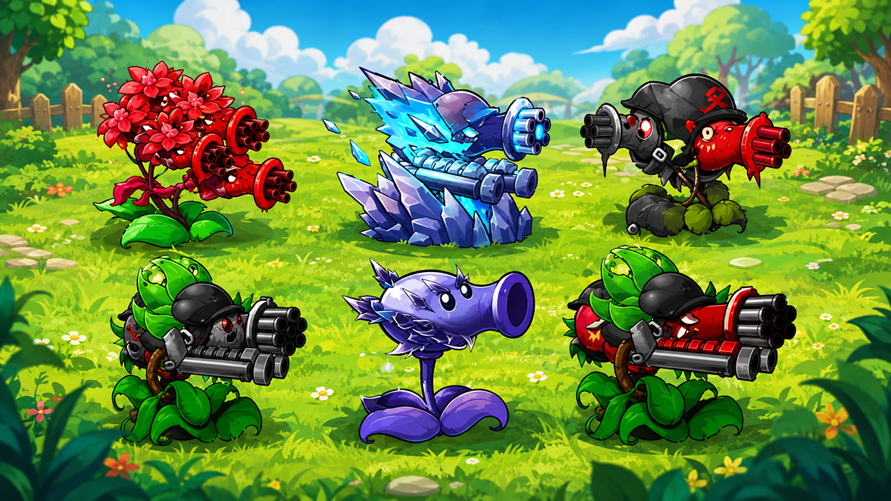 Plants vs Zombies Fusion 67 Hybrid免费在线玩