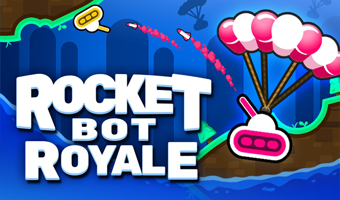 Play 坦克大逃杀 Rocket Bot Royale