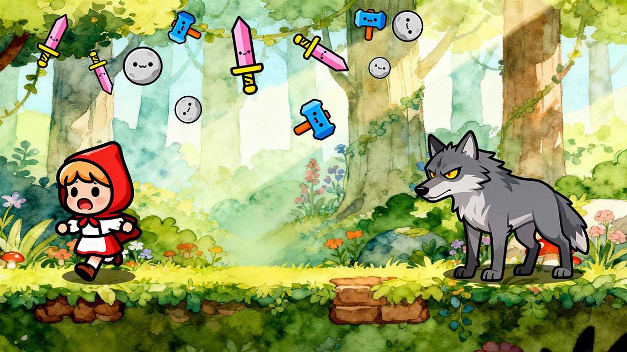 Play Save little red hood Online