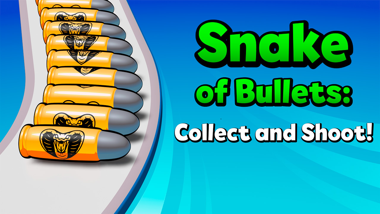 Play Snake of Bullets Collect and Shoot! Online