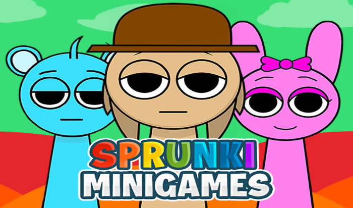 Play Sprunki Mini Games游戏合集Sprunki