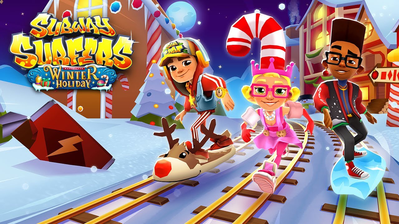 Play Subway Surfers Winter Holiday Online