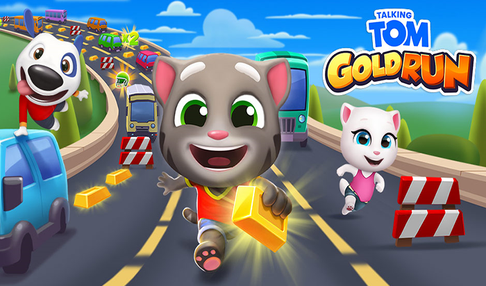 Play Talking Tom Gold Run - Mobile Online