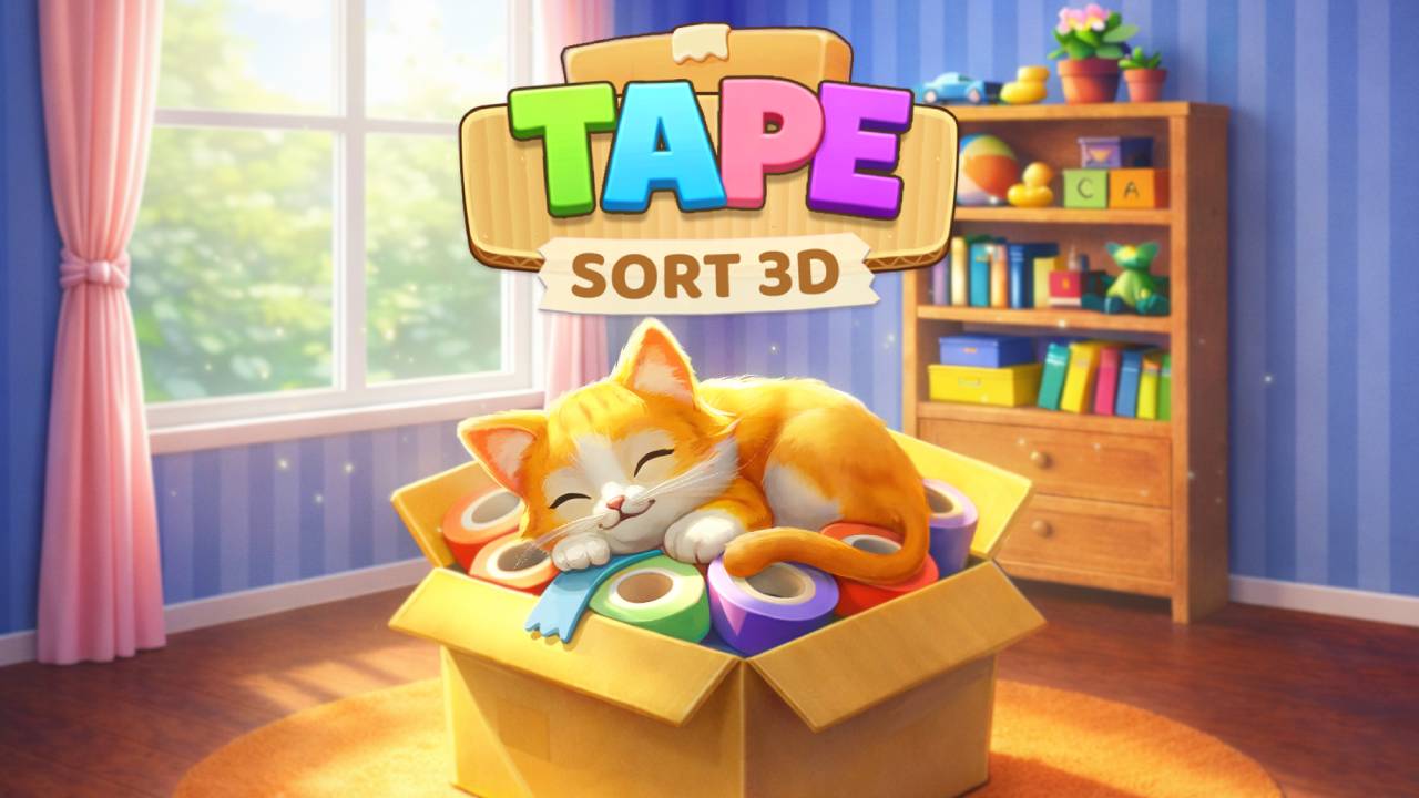 Tape Sort 3D免费在线玩