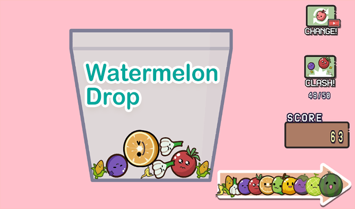 Play Watermelon Drop合成大西瓜