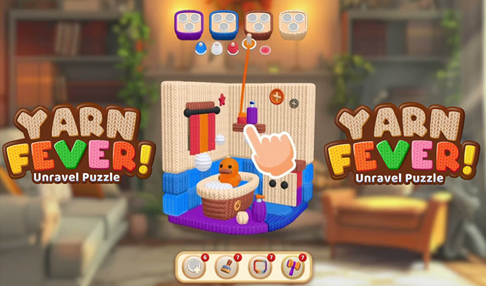 Play Yarn Fever! Unravel Puzzle Online
