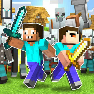 Noob defends the village